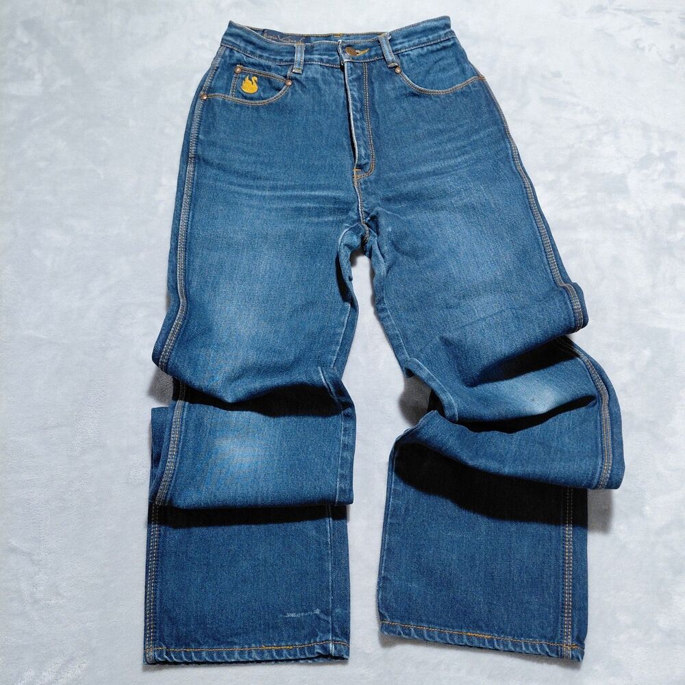 VTG Gloria Vanderbilt by Murjani High Waist Denim Straight Leg 70s / 80s  Sz 8